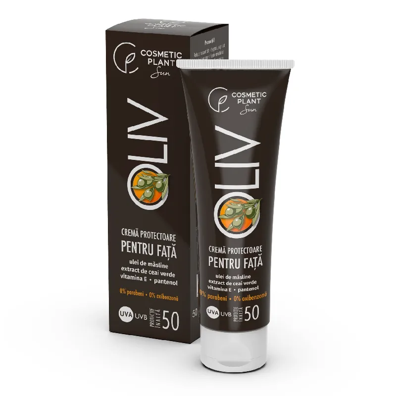 Crema Protectoare Pentru Fata Cosmetic Plant OLIV SPF50 50ml