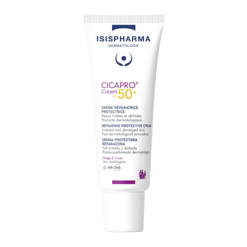 Crema Reparatoare IsisPharma Cicapro SPF50+ 40ml