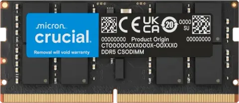 Crucial 32GB DDR5-6400MHz SODIMM CL52