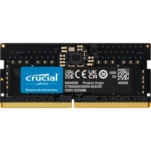 Crucial 8GB DDR5 4800MHz SODIMM CL40