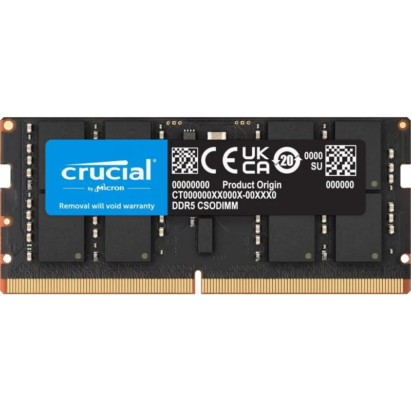 Crucial DDR5 24GB 6400MT/s SO-DIMM Negru