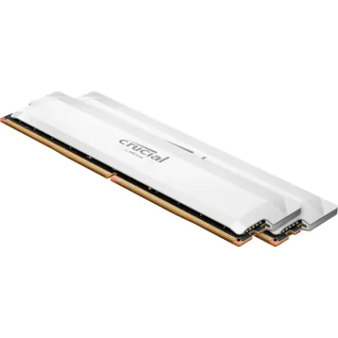Crucial Pro OC White 32GB (2x16GB) DDR5-6400MHz CL38