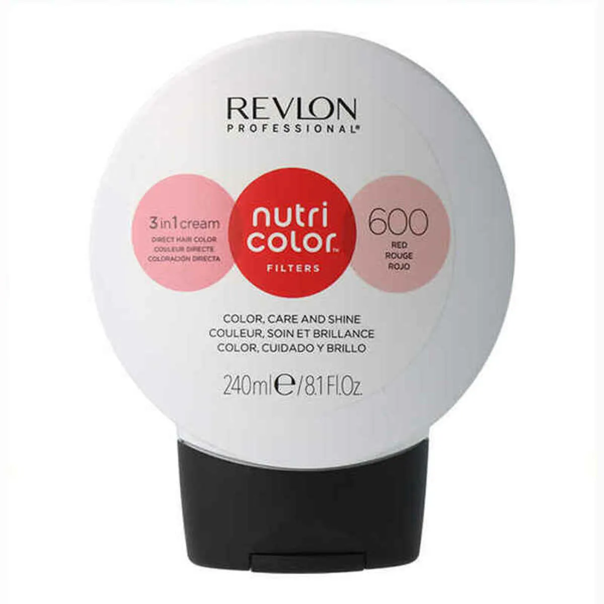 Culoare Semipermanenta Revlon Nutri Color 250ml Rosu Intens