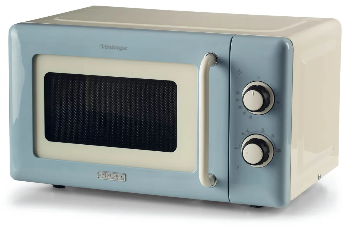 Cuptor cu Microunde Ariete Vintage 3960 800W 20l Albastru