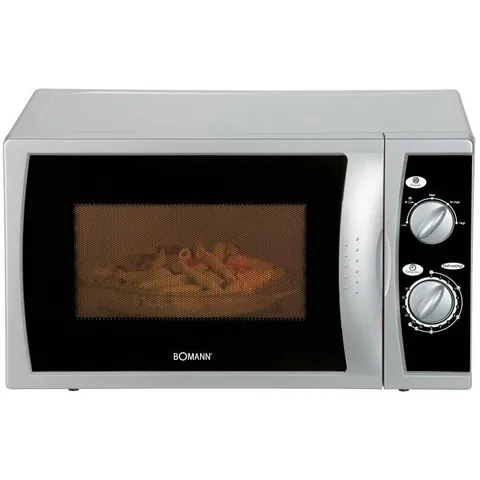 Cuptor cu Microunde Bomann 20L 700W Timer Argintiu