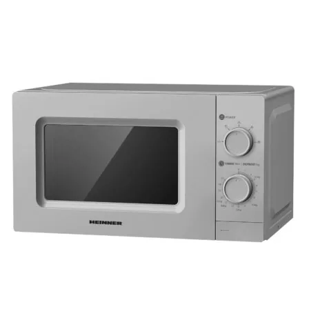 Cuptor cu Microunde Heinner HMW-MD20MSL 20L 700W Mecanic Argintiu