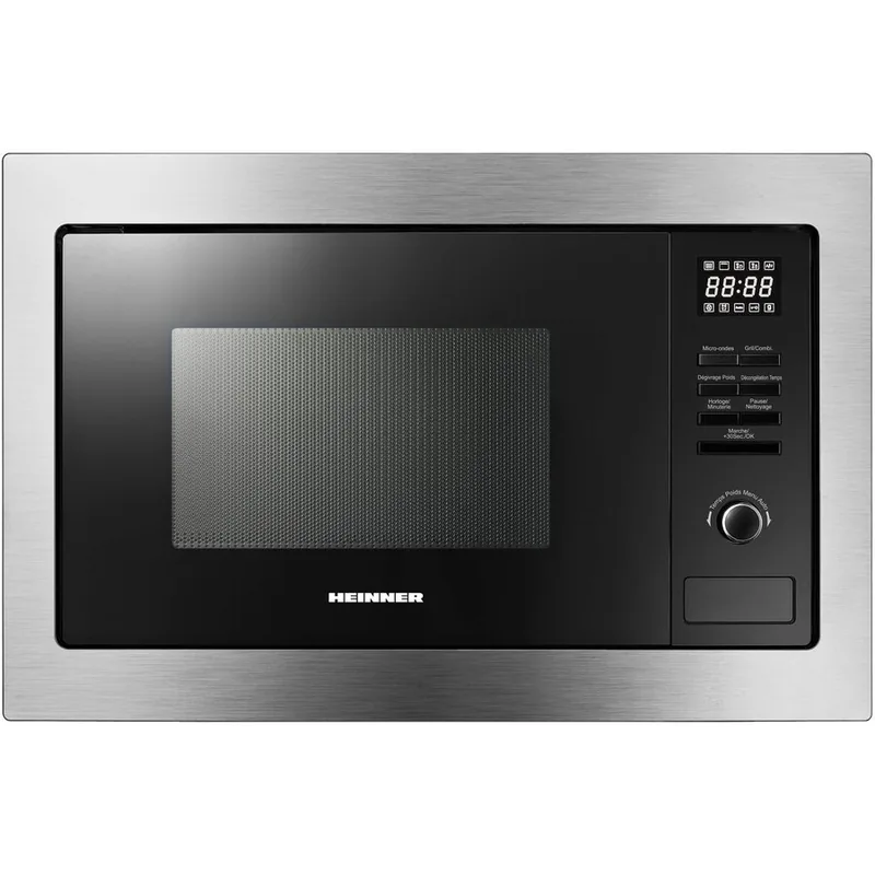 HEINNER HMW-MDBI25GDIX 25L Incorporabil Inox Negru