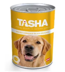 Conserva pentru Caini Tasha Curcan 1240g