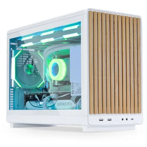 DAN Cases A3-mATX Wood Edition Alb