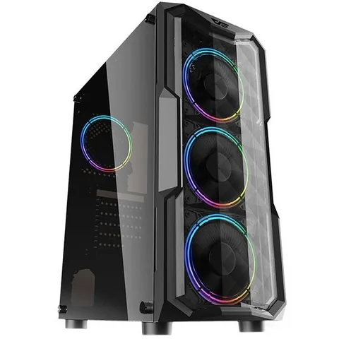 darkFlash Aquarius Acrylic Mid Tower ATX Negru