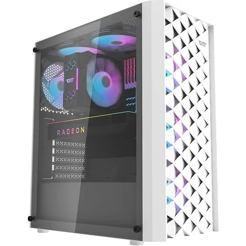 Darkflash DK351 Middle Tower 4 Ventilatoare Alb