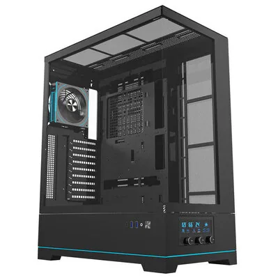 DarkFlash DY451L PRO ATX 1 Ventilator Negru