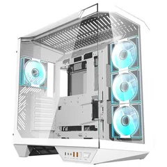 DarkFlash DY470 4 Ventilatoare Alb
