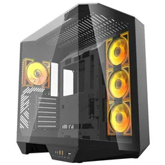 darkFlash DY470 4 Ventilatoare Negru