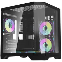 DarkFlash FT350 5 Ventilatoare aRGB Negru