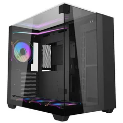 darkFlash TH285 4 Ventilatoare Negru