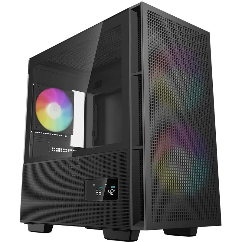 Deepcool CH360 DIGITAL Negru