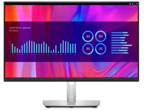 Dell P2423DE 23.8inch Negru Argintiu
