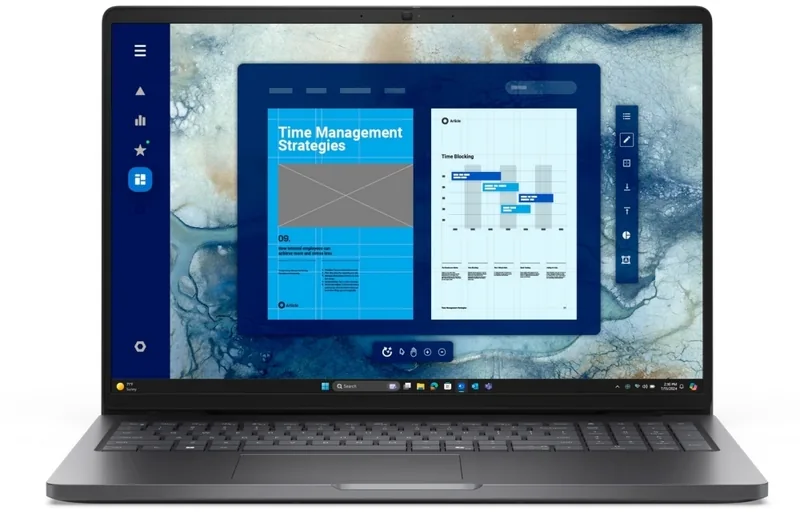 Dell Pro 16 PC16250 512GB 16GB RAM Gri