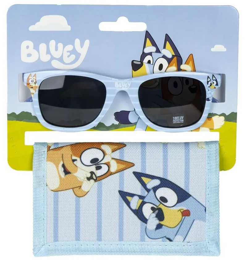 Set pentru Copii Cerda Bluey Portofel si Ochelari de Soare