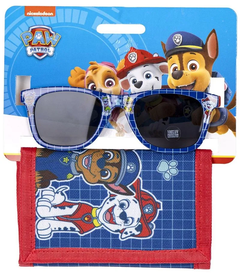 Set pentru Copii Cerda Paw Patrol Portofel si Ochelari de Soare