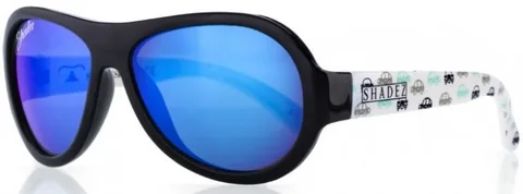 Ochelari de Soare Shadez 7+ Negri cu Masinute