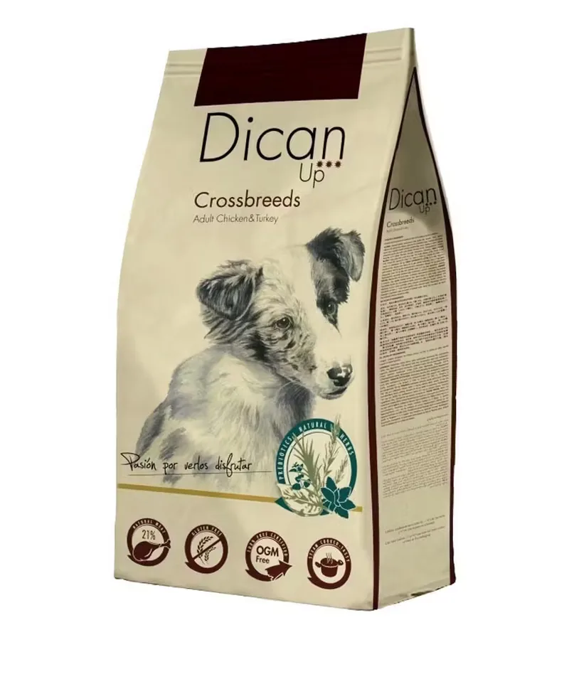 Hrana Uscata pentru Caini Dibaq Dican Up Crossbreeds Adult Pui si Curcan 3kg