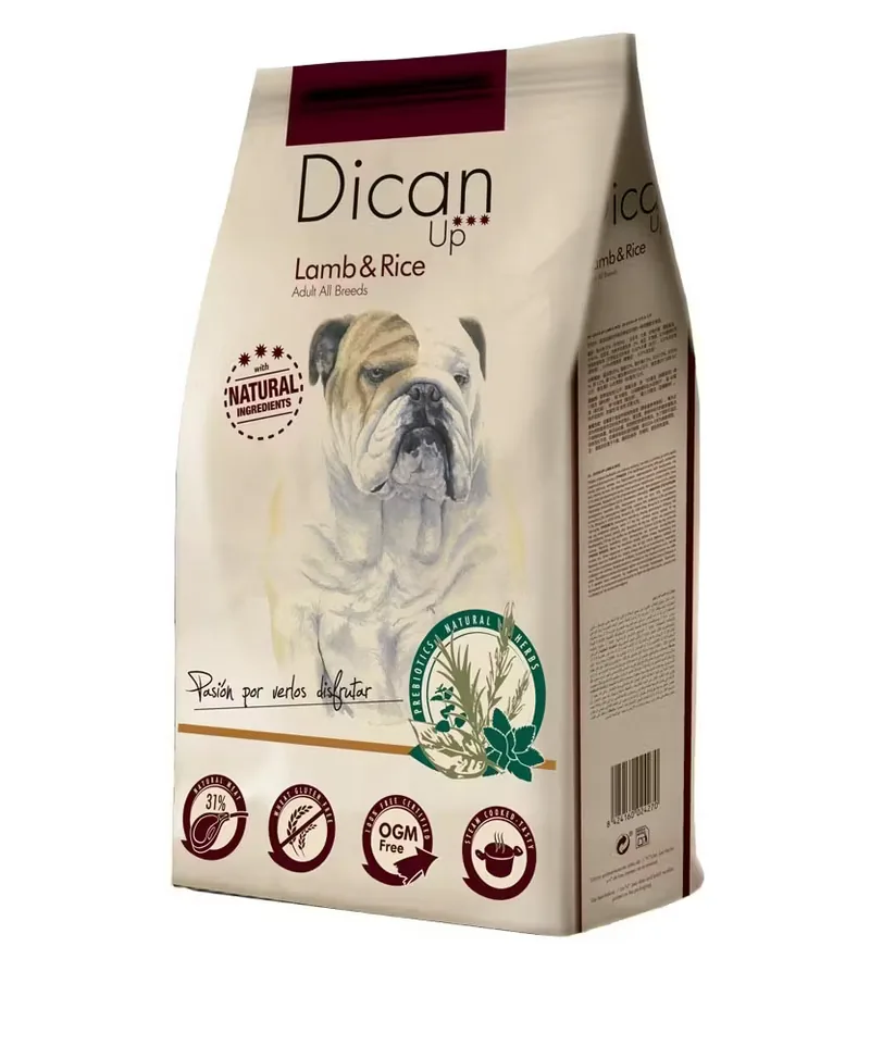 Hrana Uscata Caini Dibaq Dican Up Adult Miel si Orez 3kg