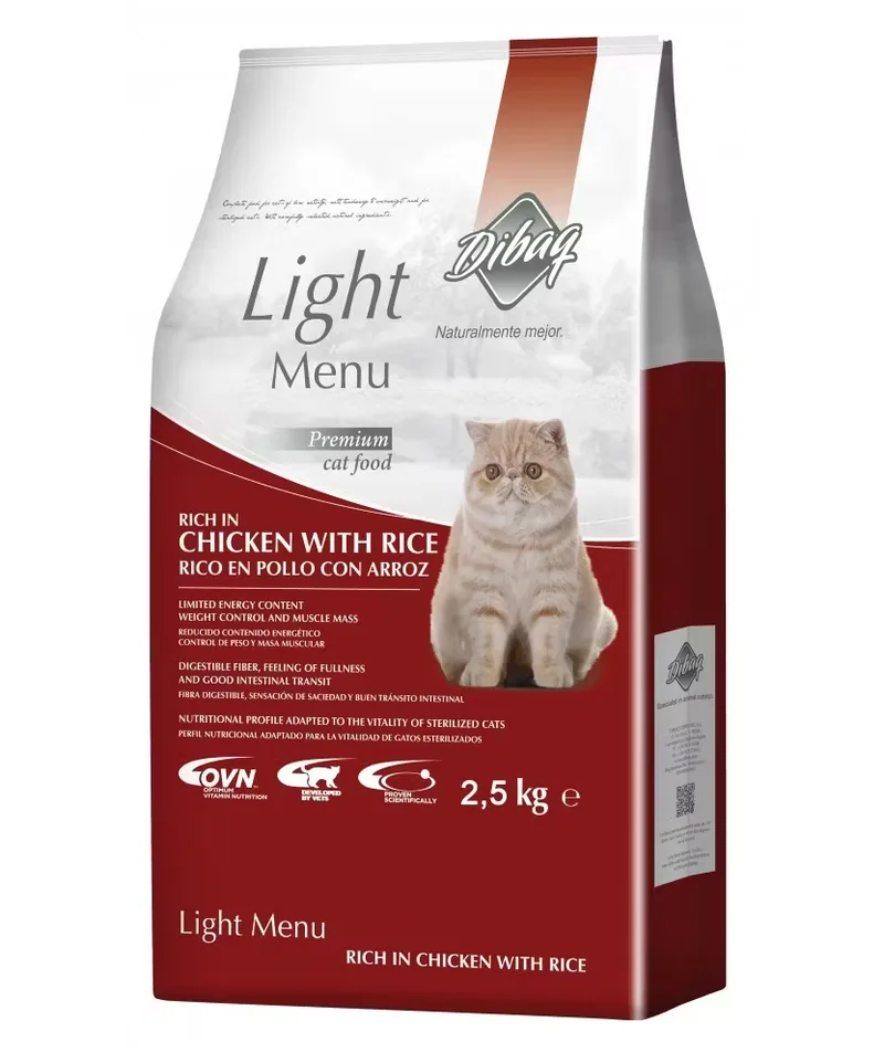 Dibaq DNM SuperPremium Light Menu 2.5kg Hrana Uscata Pisici