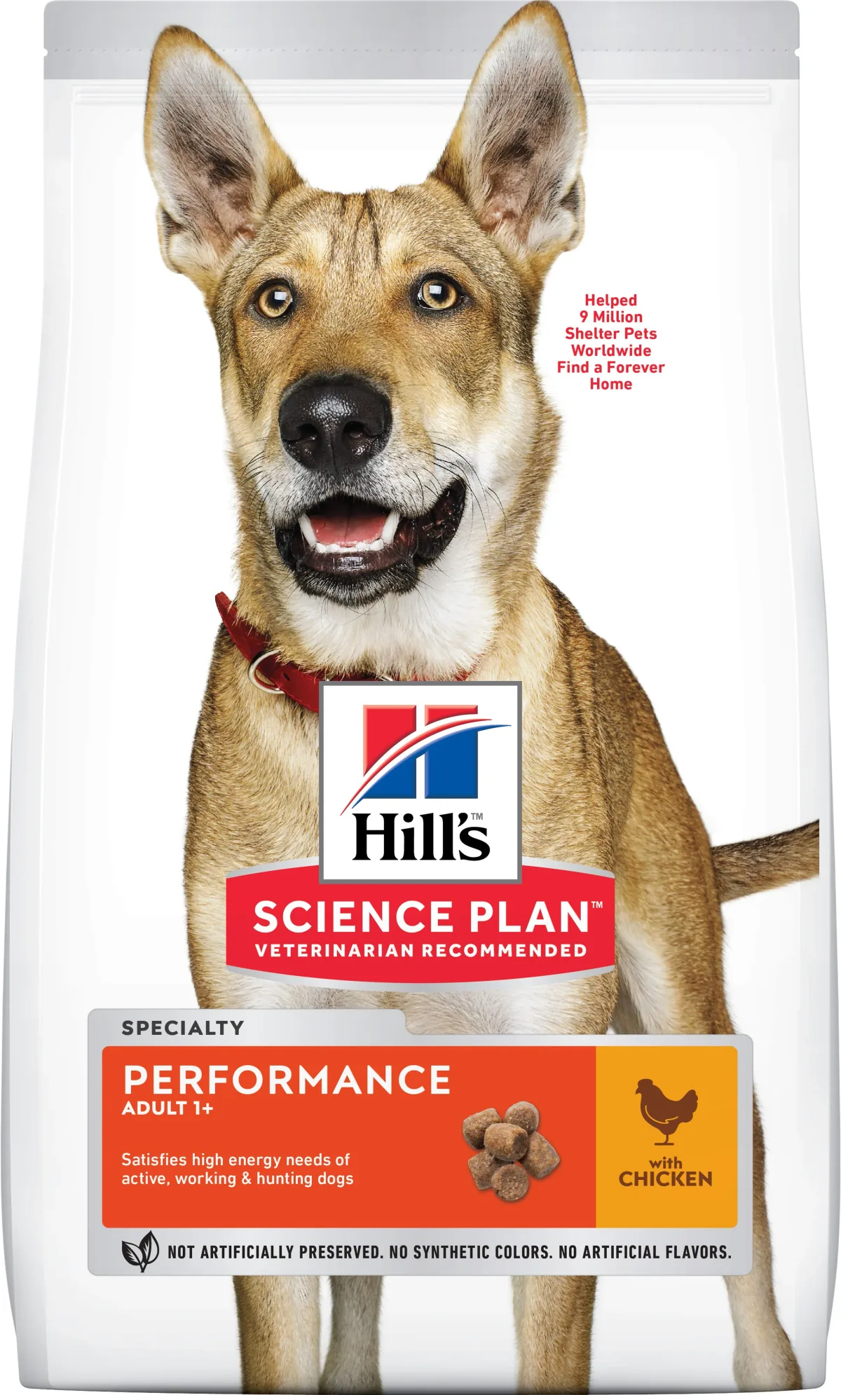 Hill's Science Plan Canine Adult Performance 14kg Pui