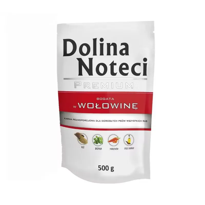 Hrana umeda pentru caini Dolina Noteci Premium Vita 500g