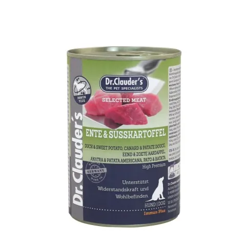 Hrana Umeda pentru Caini Dr. Clauder's Selected Meat Rata 400g