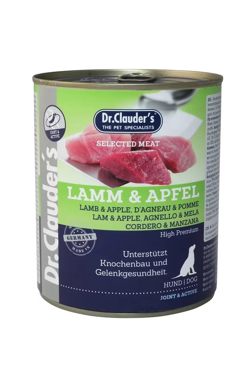Hrana Umeda pentru Câini Dr Clauders Selected Meat Miel & Mar 800g