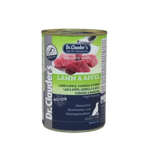 Hrana Umeda pentru Caini Dr. Clauder's Dog Selected MEAT Miel si Mar 400g