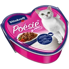 Conserva Pentru Pisici Vitakraft Poesie Sos Cod/Paste/Tomate 85g