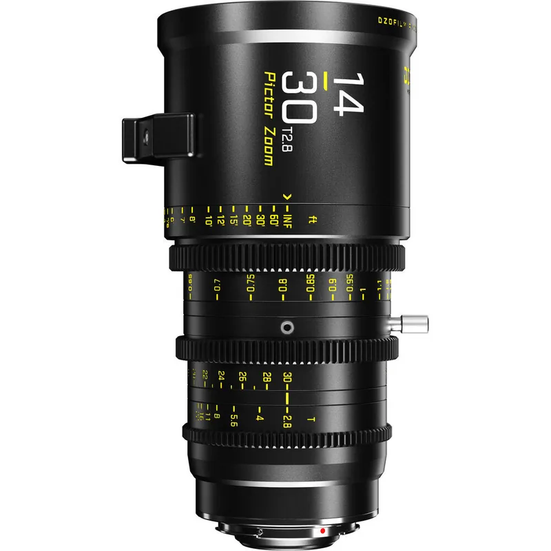 DZO Optics DZOFilm Pictor 14-30mm T2.8 Super35 Cine Zoom EF PL Negru