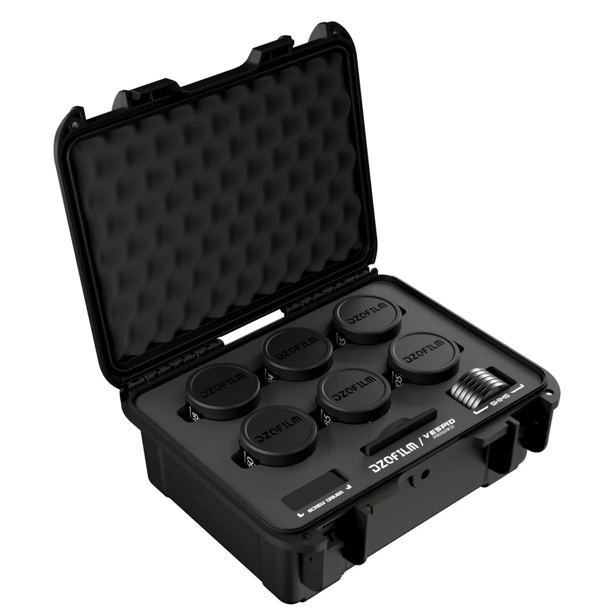 DZO Optics Vespid Prime 2 Set 6 Obiective Cine PL 18/24/35/50/85/105mm T1.9 Montura PL
