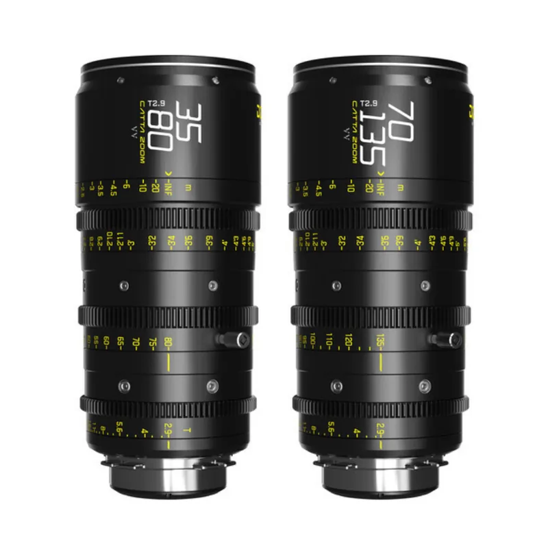 DZOFilm Catta ACE FF Zoom Bundle 35-80mm 70-135mm T2.9 Negru