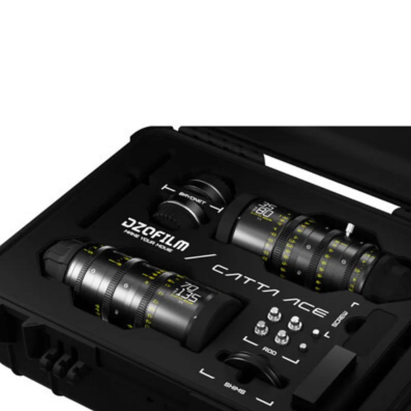 DZOFilm Catta ACE FF Zoom Bundle 35-80mm 70-135mm T2.9 Negru - imagine 5