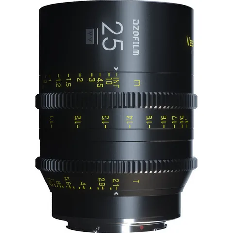 DZOFilm Vespid 7-Lens Kit B PL 25/35/50/75/100/125mm T2.1 90mm Macro T2.8 - imagine 3