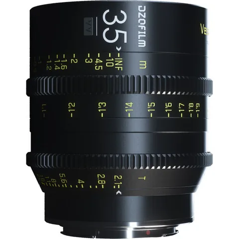 DZOFilm Vespid 7-Lens Kit B PL 25/35/50/75/100/125mm T2.1 90mm Macro T2.8 - imagine 4