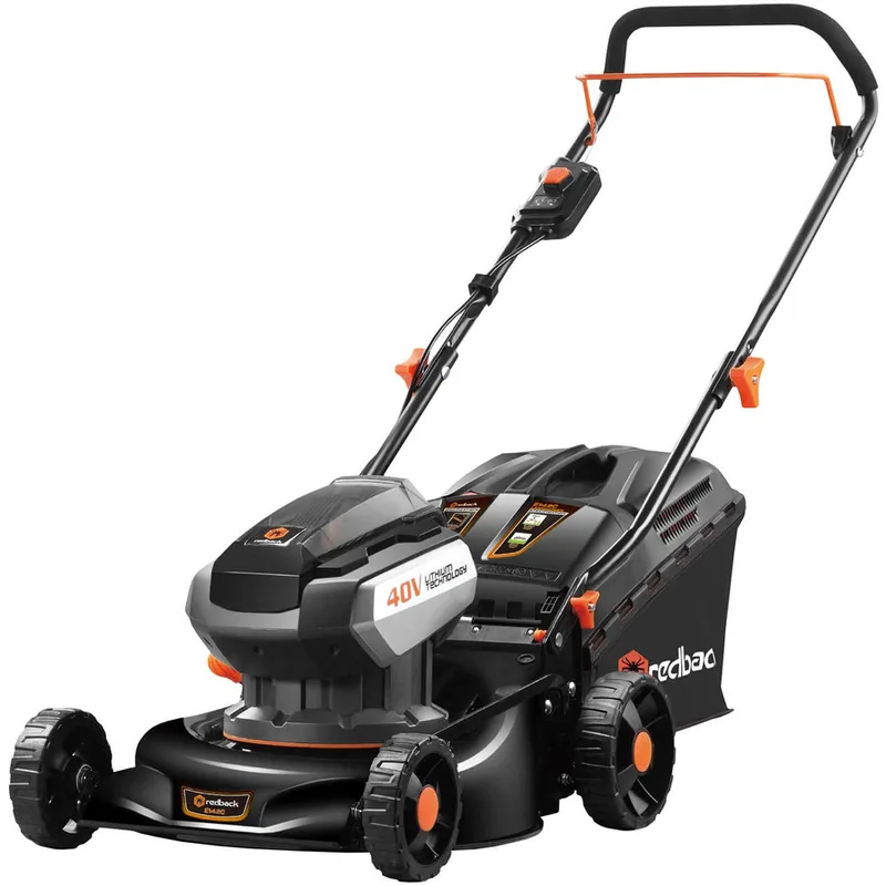 REDBACK E142C 40V 420mm 40l Reglaj Central Solo Negru