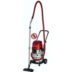 Einhell TE-VC 36/30 Li Fara Baterie si Incarcator Rosu Argintiu