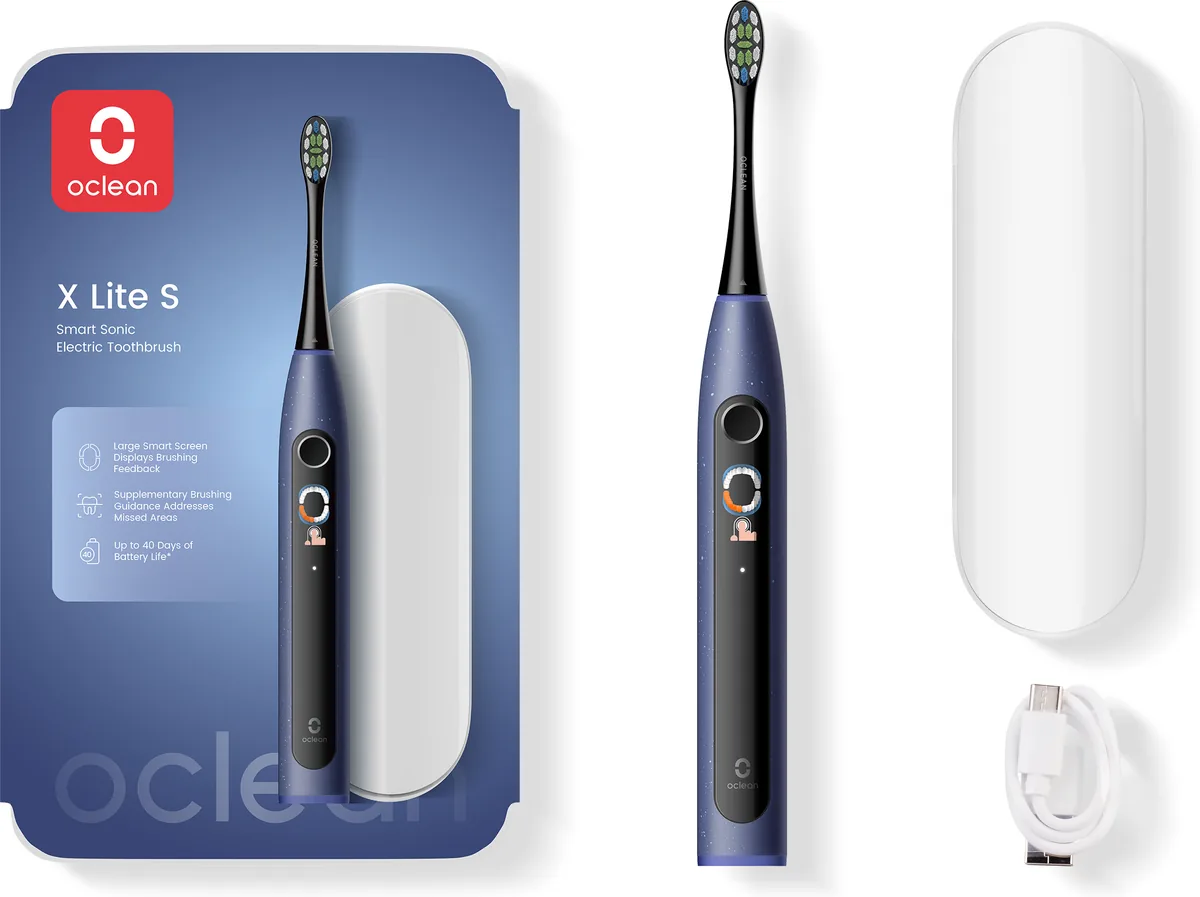 Oclean X Lite 20 Set Albastru Inchis