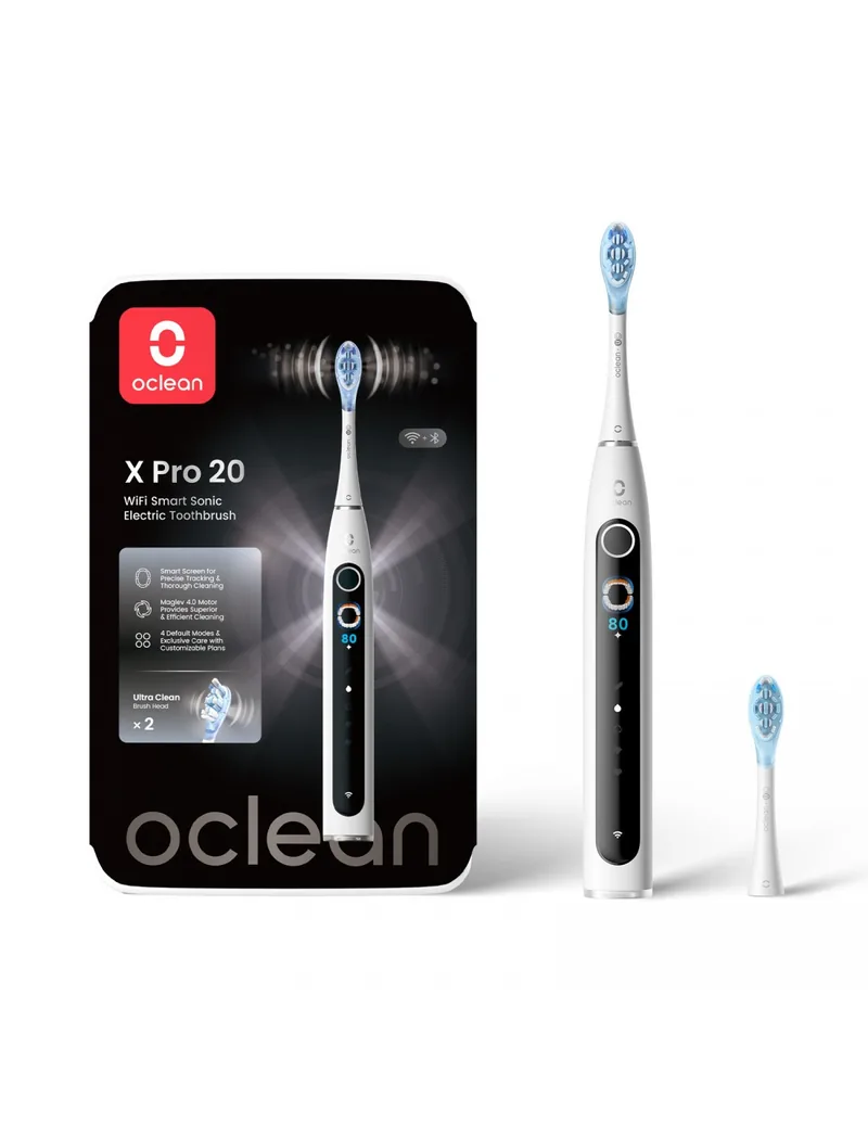 Oclean X Pro 20 2 Capete Alb