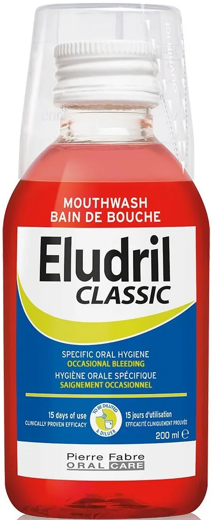 Apa de Gura Eludril Classic Pentru Sangerarea Gingiilor 200ml