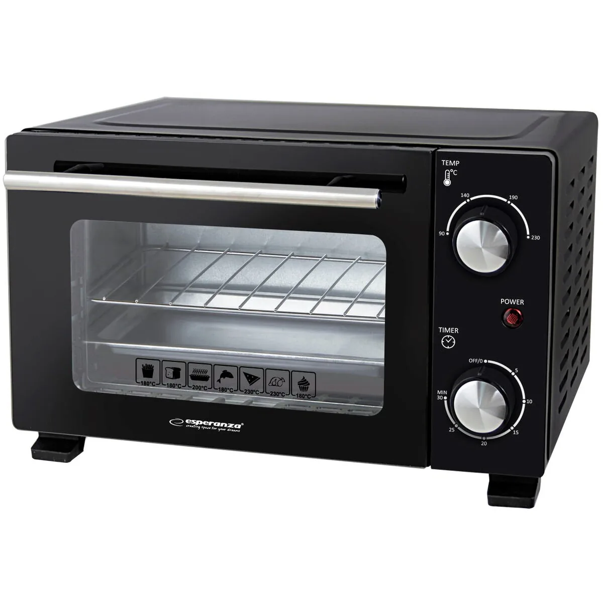 Esperanza EKO007N 10l 800W Negru