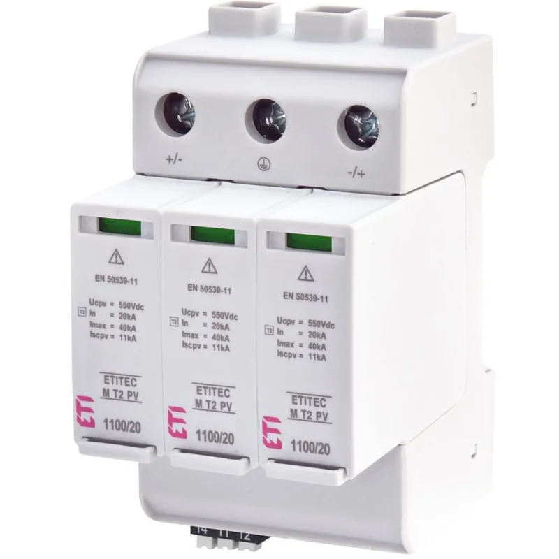 ETI ETITEC M T2 PV 1100/20 Y RC 2+1 3P Tip C