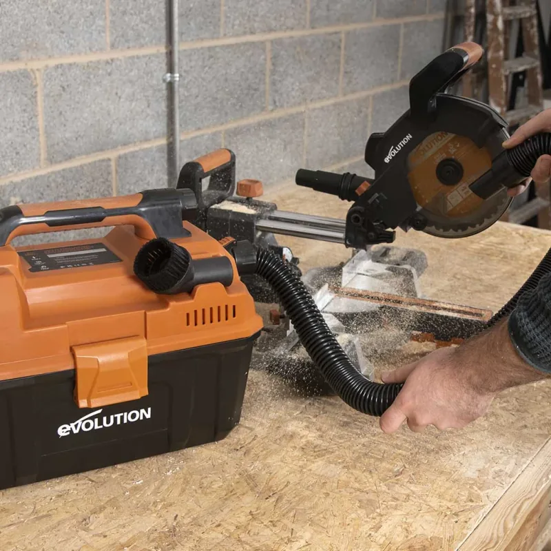 Evolution Power Tools R11VAC-Li 18V EXT Fara Baterie - imagine 4