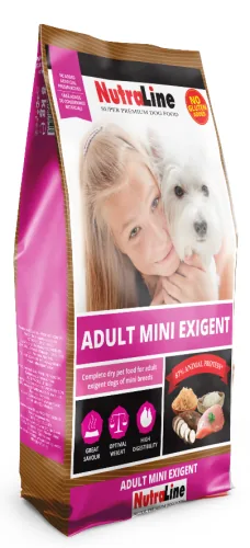 Nutraline Dog Adult Mini Exigent 8kg